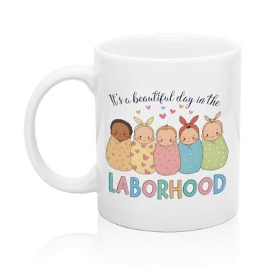 Imagem de XQLZY Caneca do Dia do Trabalho, Copo de Enfermeira, Presentes de Agradecimento para Enfermeiros de Trabalho e Parto, Presente de Aniversário para Enfermeira de Sala de Parto Obstetrícia