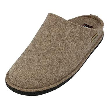Imagem de Haflinger Pantufa macia unissex para adultos, Terra, 11 Women/9 Men
