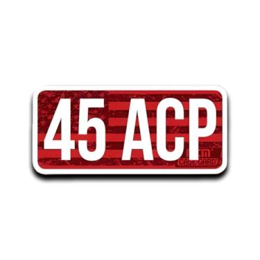 Imagem de Etiquetas de calibre de munição - 45 ACP, pacote com 8