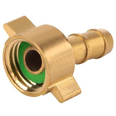 Imagem de Junta de Mangueira de Aço Inoxidável, Conector de Mangueira de 1/2 a 8 Mm de Rosca, Acessório de Pulverizador de Latão Durável, para Jardim, Cozinha, Pequena área de Irrigação por Spray Agrícola,