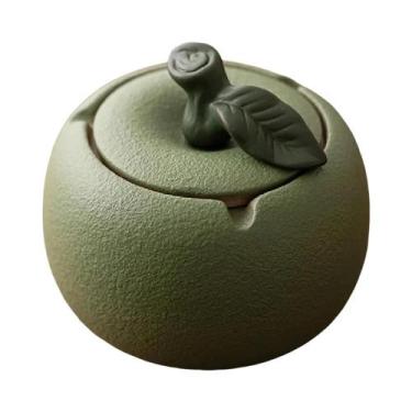 Imagem de Cinzeiro De Cerâmica Apple À Prova De Vento, À Prova De Cinzas, Mesa D