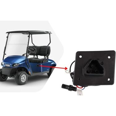 Imagem de Huskey EZGO Charger Receptacle Delta-Q 48V Golf Cart Charging Port for 2008-Up EZGO RXV and 2014-Up EZGO TXT Electric Golf Carts, Replaces OEM Part #602529, 613304,After-Market Reference #8054