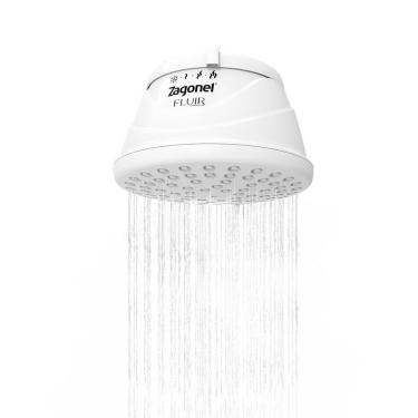 Imagem de Chuveiro Zagonel Fluir 4 Temperaturas Branco 5500W 110V