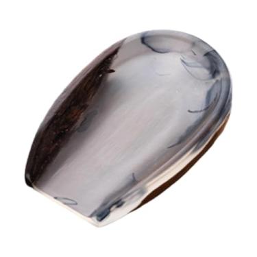 Imagem de DimyFew Copo de dosagem de grãos de café decorativo elegante bandeja de dosagem de chá solto bandeja de madeira resina para sala de chá, Color C