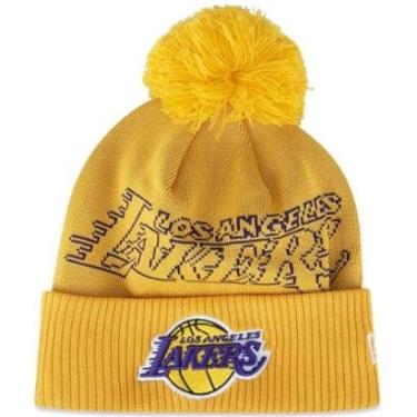 Imagem de GORRO NEW ERA LAKERS DRAFT 2023 AMARELO-Masculino