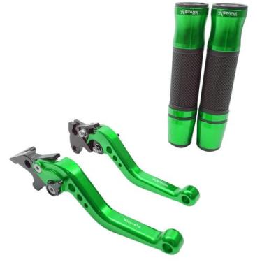 Imagem de Kit Manete Manopla Esportivo Yes Intruder 125 Dafra Riva - NoBrand, Ve