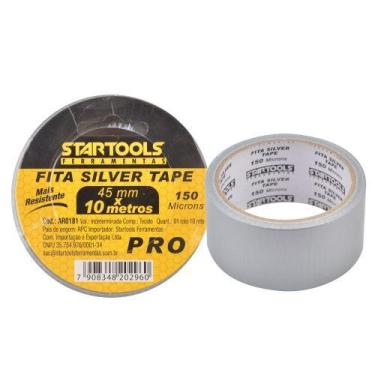 Imagem de Fita Silver Tape Prata 45mmx10 Metros - AR0181 - ds