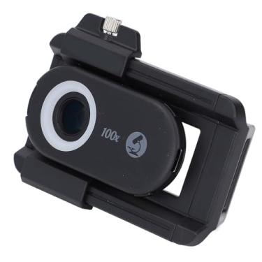 Imagem de Lente macro de telefone, microcâmera leve para smartphone com CPL para uso externo (100X)