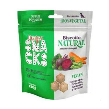 Imagem de Kit Peticos para cães vegano Quatree Snacks Biscoito Natural Vegan 150