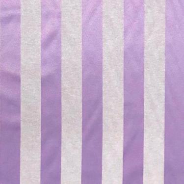 Imagem de Toalha de Mesa Redonda em Jacquard Listrado Lilás - 2,80m  - Sua Casa 