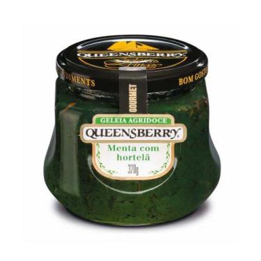 Imagem de Geleia Agridoce de Menta com Hortelã QueensBerry 320g