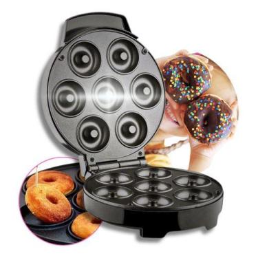 Imagem de Fritadeira Máquina De Fazer 7 Donuts Rosquinha Confeitaria - BAK, Pret