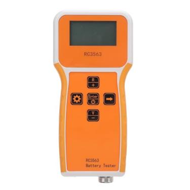 Imagem de Testador de Bateria de Carro, 200Ω 100V Verificador de Resistência de Tensão de Bateria Digital Pequeno de Alta Precisão Analisador de Medidor de Resistência Interna de Bateria