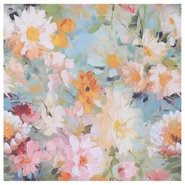 Imagem de AINITAOCOM Papel de parede autoadesivo mais grosso vintage floral vinil flor rosa papel de parede prateleira armários cômoda gaveta forro descascar e colar rolo de prateleira floral 17,7 x 197