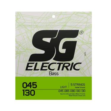 Imagem de Encordoamento Sg P/ Contrabaixo De 5 Cordas Níquel 45/130 - Ec0458