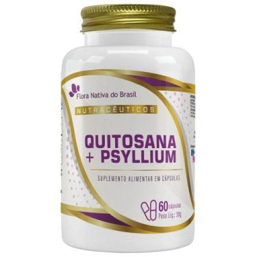 Imagem de Quitosana com Psyllium 60 cápsulas - Flora Nativa - Flora Nativa do Br