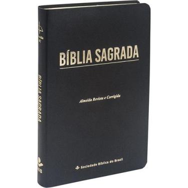 Imagem de Bíblia Sagrada Evangelização Arc Almeida Revista Corrigida - SBB