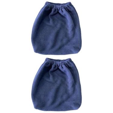 Imagem de UGPLM 2x Bolsa de transporte para estribo, acessórios essenciais para passeios a cavalo, protetor de sela de cavalo macio e lavável, bolsa de estribo 15cm x