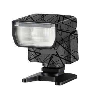Imagem de HVL F28RM Anti-Scratch Camera Flash Vinil Wrap Skins Protector Coat Decalques para Sony HVL F28RM Wraps Cover Sticker (Cinza Cruzado)