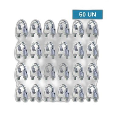 Imagem de Grampo Para Cabo De Aço Pesado Starfer 3/16 50