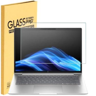 Imagem de Protetor de tela de vidro temperado para notebook HP OmniBook 7 / OmniBook 5 de 16 polegadas, HP EliteBook 8 / EliteBook 6 de 16 polegadas, dureza 9H, ultratransparente, antiarranhões (não é adequado