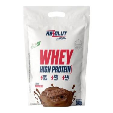 Imagem de Whey High Protein Refil 900g Absolut Nutrition Chocolate