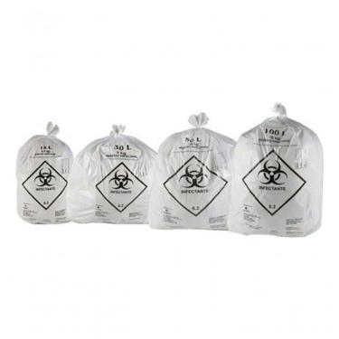 Imagem de Sacos De Lixo Infectante Hospitalar 60 Litros 100 Unidades