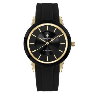Imagem de Relógio Masculino Solar Stonehenge Gold Black 40mm