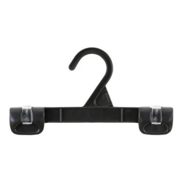 Imagem de Kit 50 Cabides com Presilhas em Plástico Adulto - Organizador para Calças, Saias, Bermudas, Shorts