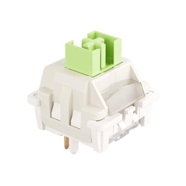 Imagem de AULA Interruptores de teclado LEOBOG Reaper, interruptores de teclado mecânico pré-lubrificados de 5 pinos com haste POM, compatíveis com teclas MX para teclado de jogos (100 peças)