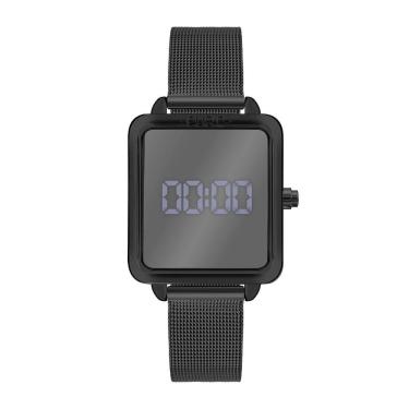 Imagem de Relógio Euro Feminino Fashion Fit Reflexos Preto - Euds8054ae-4p Euds8054ae-4p