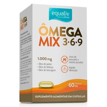 Imagem de Omega Mix Omega 3 1000Mg 60 Caps Gel - Equaliv