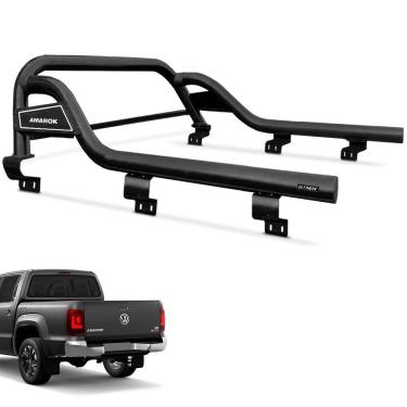 Imagem de Santo Antônio Amarok Cd 2010 A 2025 Bruto Corrimão Estendido Com Barra