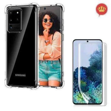 Imagem de Capa Anti Impacto Galaxy S20 Ultra Antishock + Película de Gel - Premi