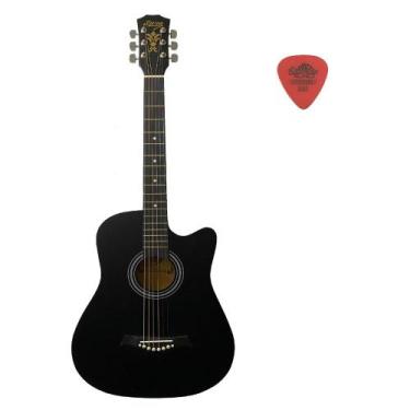 Imagem de Violao Acustico Seven Mini Folk SV-17 DBK Dark Black 2024 - Seven Guit