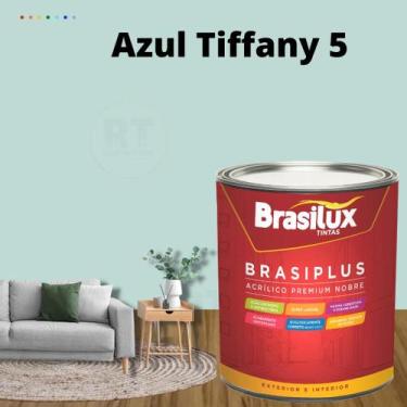 Imagem de Tinta de Parede Tiffany Brasiplus 800ml Fosca - BRASILUX, TIFFANY 5