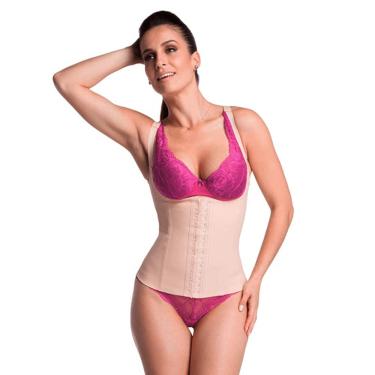 Imagem de Corselet Esbelt Modeladora Body Shaper 431 BG-Bege P