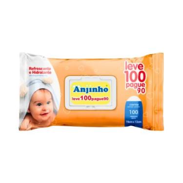 Imagem de Lenço Umedecido Leve 100 Pague 90 - Anjinho - Parentex Ind E Com Ltda