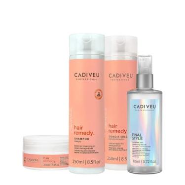 Imagem de Kit Cadiveu Professional Hair Remedy Home Care e Supreme Final Style (4 produtos)
