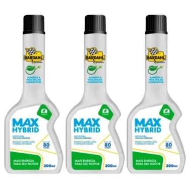 Imagem de Kit 3 Aditivo Promax Bardahl Max Hybrid Para Veículo Híbrido 200ml