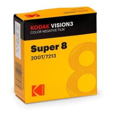Imagem de Filme Super 8 Kodak Vision3 200t/7213 Iso 200 (15 Metros)