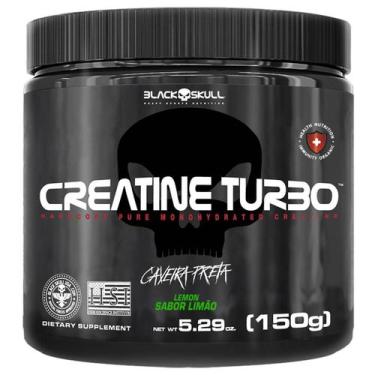 Imagem de Creatine Turbo Limao 150 G - Black Skull, Limão, 150g