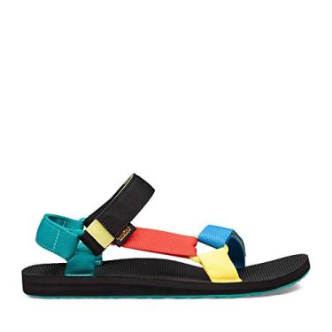 Imagem de Teva Sandália masculina original universal, Multi Smu dos anos 90 multicolorido, 39