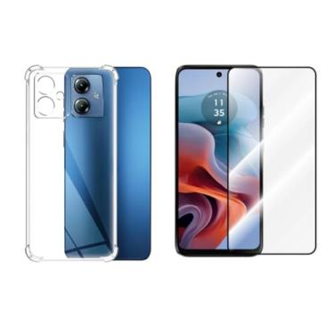 Imagem de Capinha + pelicula de vidro 3D compativel com MOTO G14