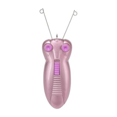 Imagem de ChuYiElegance Aparelho Elétrico para Depilação Facial, 7,4 X 2,8 Polegadas, Plugue UE 220 V, Rosa, com Cabo de 1,8 M