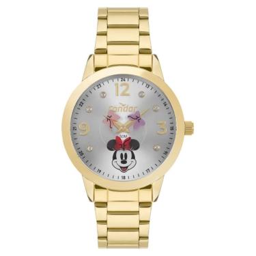 Imagem de Relógio Condor Feminino Ref: Co2034Ap/4K Dourado Minnie