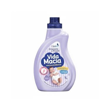 Imagem de Amaciante vida macia 1L amendoa - Casa KM