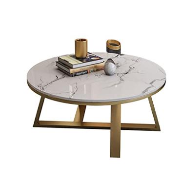 Imagem de Mesa de centro de design simples, mesa de centro moderna para sala de estar, combinação de chá, mesa lateral de chá, mesa de coquetel, mesa de chá industrial de ferro forjado, mesa lateral minimalista