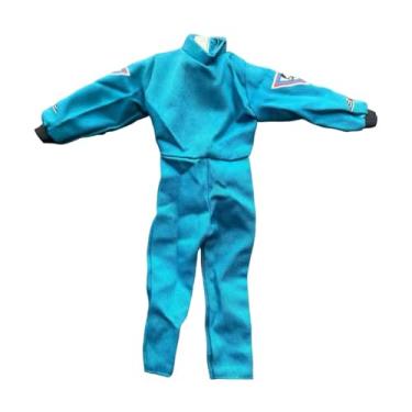 Imagem de Dynwave Roupas para bonecos de ação em escala 1/6, acessórios para fantasias de bonecas, mini, moderno, para vestir, roupas em miniatura para corpos de