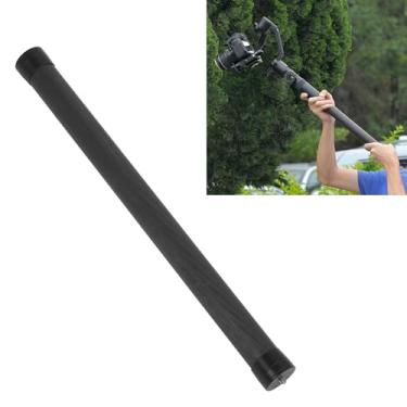 Imagem de Ymiko Haste de Extensão do Estabilizador, Fibra de Carbono Leve e Durável Estabilizador de Câmera monopé monopé para Ronin Estabilizadores 49 Cm 1/4 pol. 3/8 pol.